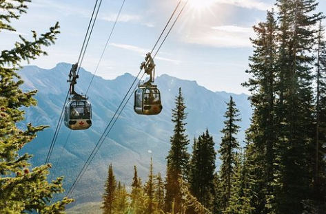 What to do in banff with kids gondola